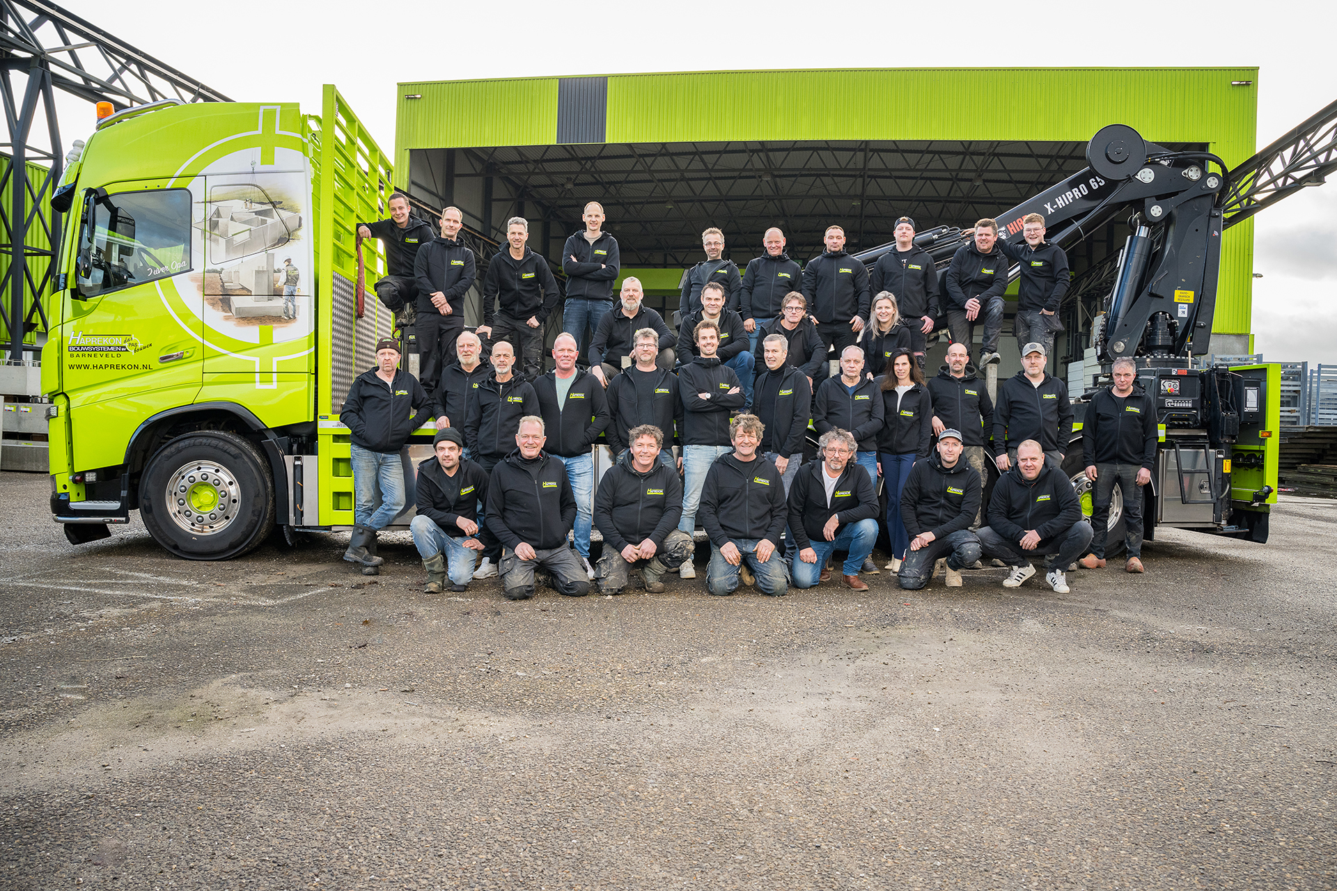 Het team van Haprekon